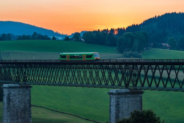 Mit der Bahn zur Gemeinde Bischofsmais